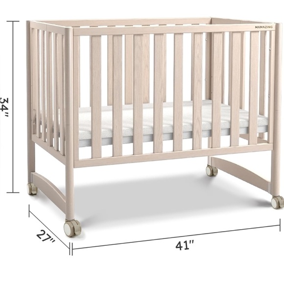 Amazing folding mini crib transforming into any baby bed - Picture 7 of 7